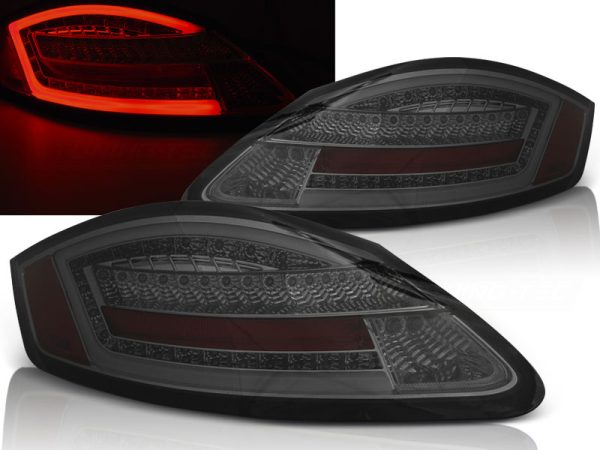 Baklykter Porsche Boxster 987 / Cayman 05-08 Led Smoke Seq