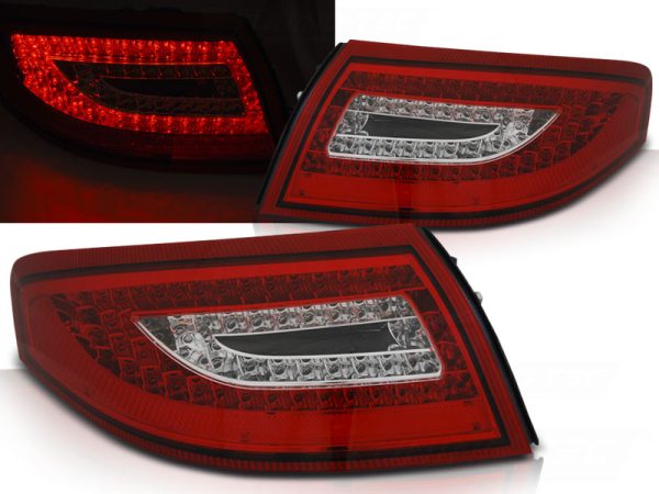 Baklykter Porsche 911 996 99-04 Led Red White