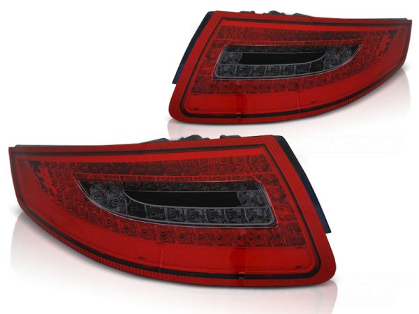 Baklykter Porsche 911 997 04-09 Led Red Smoke - Bilde 2