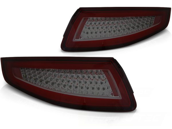 Baklykter Porsche 911 997 04-09 Led Bar Red Smoke Seq - Bilde 2