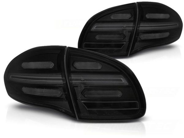 Baklykter Porsche Cayenne 10-15 Led Bar Smoke Seq - Bilde 2