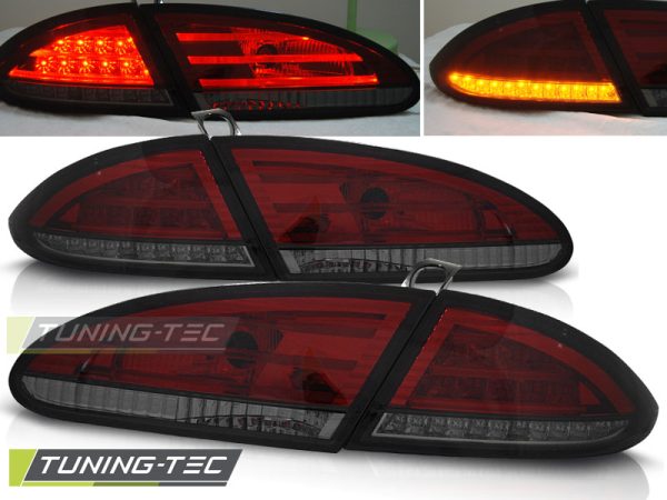Baklykter Seat Leon 06.05-09 Led Red Smoke