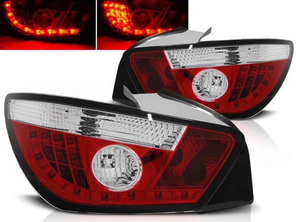 Baklykter Seat Ibiza 6J 3D 06.08- Led Red White