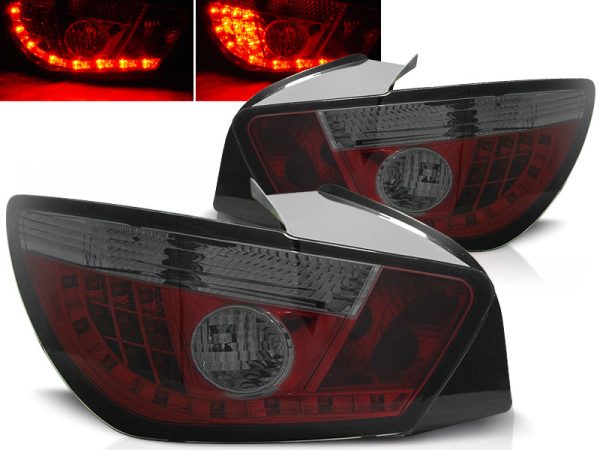 Baklykter Seat Ibiza 6J 3D 06.08- Led Red Smoke