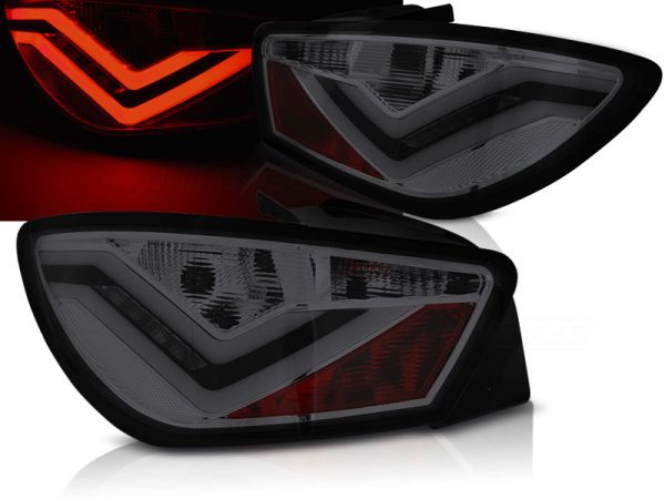 Baklykter Seat Ibiza 6J 3D 06.08-12 Led Bar Smoke