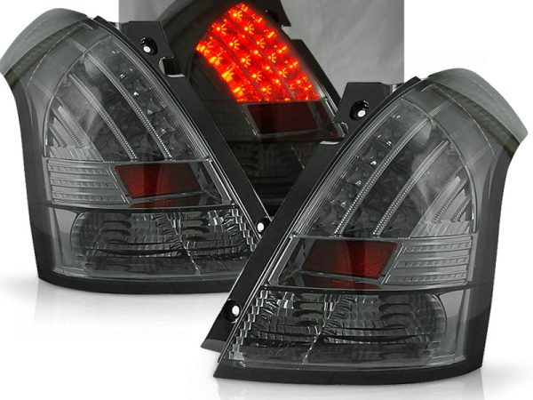 Baklykter Suzuki Swift 05.05-10 Smoke Led