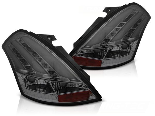Baklykter Suzuki Swift 10-17 Smoke Led Bar - Bilde 2