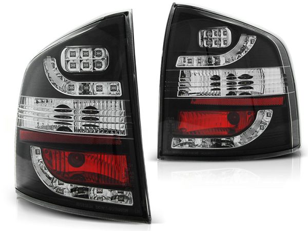 Baklykter Skoda Octavia II Kombi 04-12 Led Black - Bilde 2