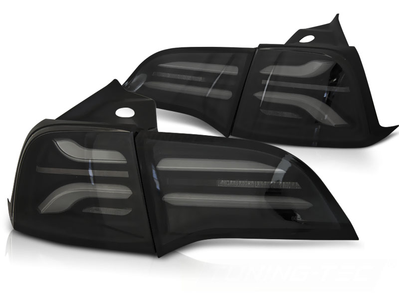 Baklykter Tesla Model 3 17- / Model Y Led Bar Smoke Black - Bilde 2