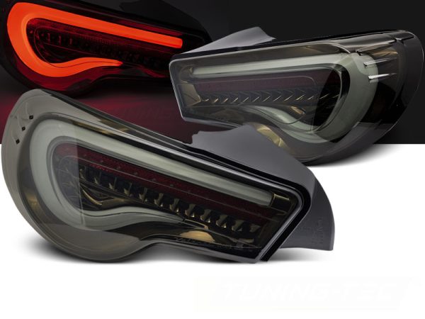 Baklykter Toyota GT86 12-21 Led Bar Smoke Seq
