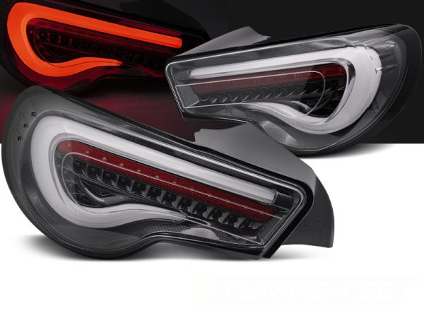 Baklykter Toyota GT86 12-21 Led Bar Carbon Seq