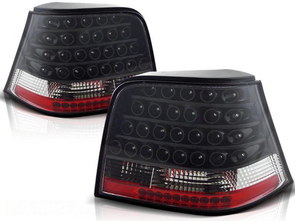 Baklykter VW Golf 4 09.97-09.03 Led Black - Bilde 2
