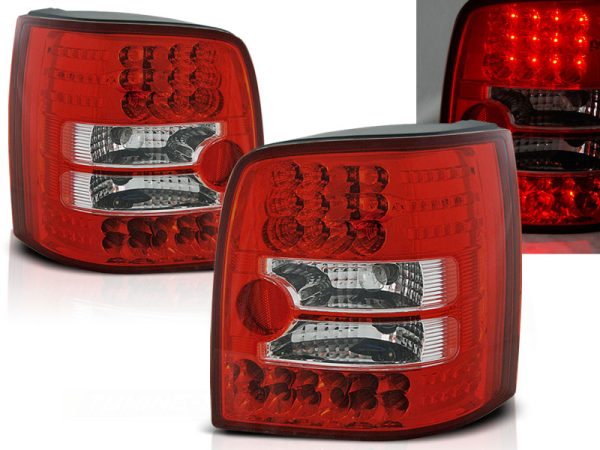 Baklykter VW Passat B5 11.96-08.00 Variant Led Red White