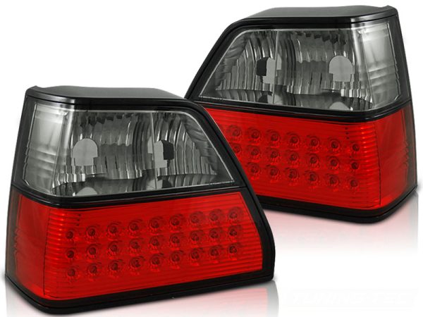 Baklykter VW Golf 2 08.83-08.91 Led Red Smoke - Bilde 2