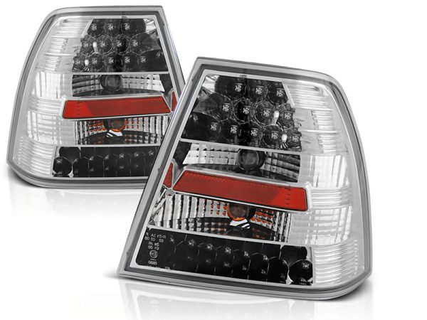 Baklykter VW Bora 09.98-07.05 Led Chrome - Bilde 2