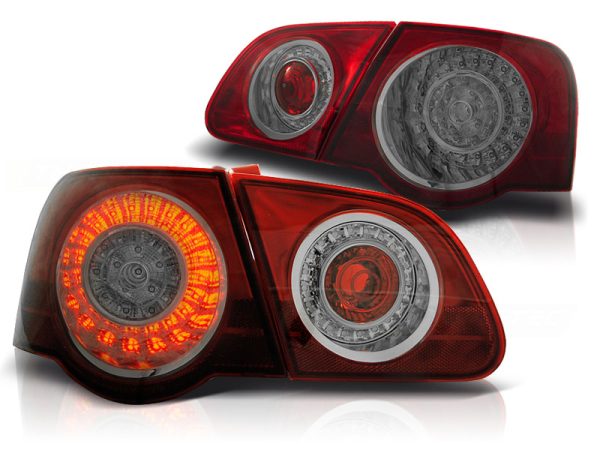 Baklykter VW Passat B6 3C 03.05-10 Led Red Smoke - Bilde 2
