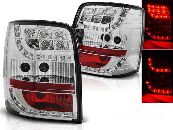 Baklykter VW Passat B5 96-00 Variant Led Chrome