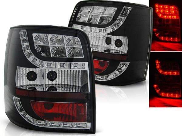 Baklykter VW Passat B5 96-00 Variant Led Black