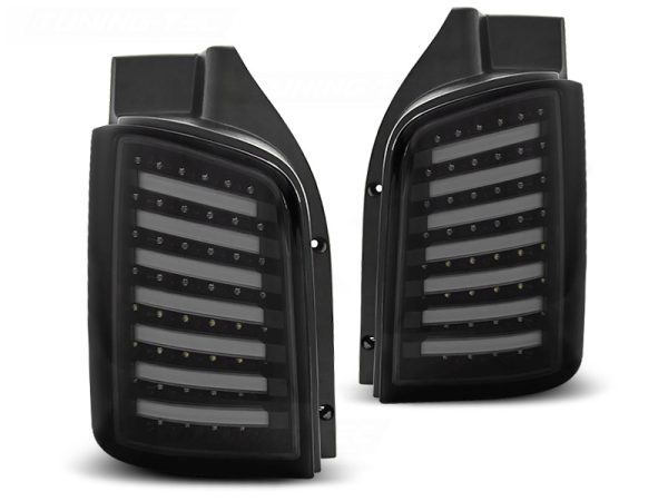 Baklykter VW T5 04.03-09 / 10-15 Led Smoke Black