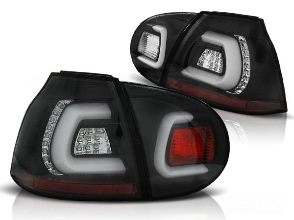 Baklykter VW Golf 5 10.03-09 Black Led Bar - Bilde 2