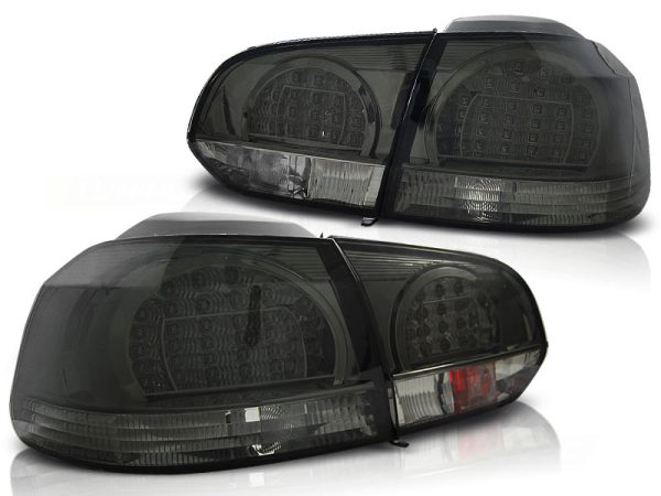 Baklykter VW Golf 6 10.08-12 Led Smoke - Bilde 2