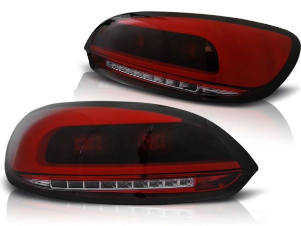 Baklykter VW Scirocco III 08-04.14 Led Bar Red Smoke - Bilde 2