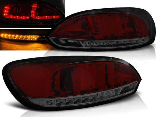 Baklykter VW Scirocco III 08-04.14 Led Red Smoke