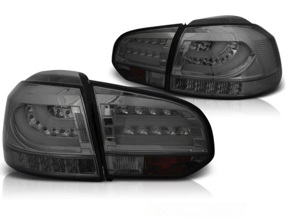 Baklykter VW Golf 6 10.08-12 Led Bar Smoke - Bilde 2