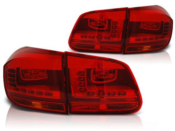 Baklykter VW Tiguan 07.11-12.15 Led Red - Bilde 2