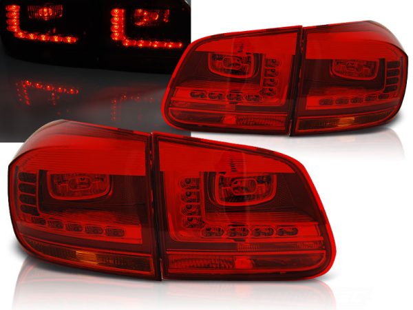 Baklykter VW Tiguan 07.11-12.15 Led Red
