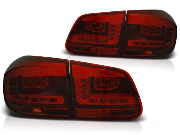 Baklykter VW Tiguan 07.11-12.15 Led Red Smoke - Bilde 2