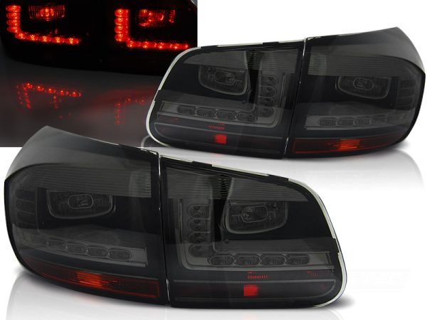 Baklykter VW Tiguan 07.11-12.15 Led Smoke