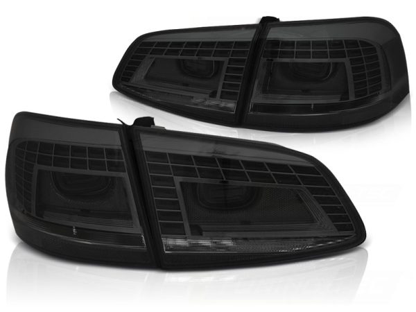 Baklykter VW Passat B7 Variant 10.10-10.14 Led Smoke - Bilde 2