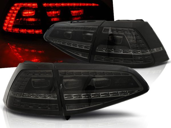 Baklykter VW Golf 7 13-17 Led Sport Smoke