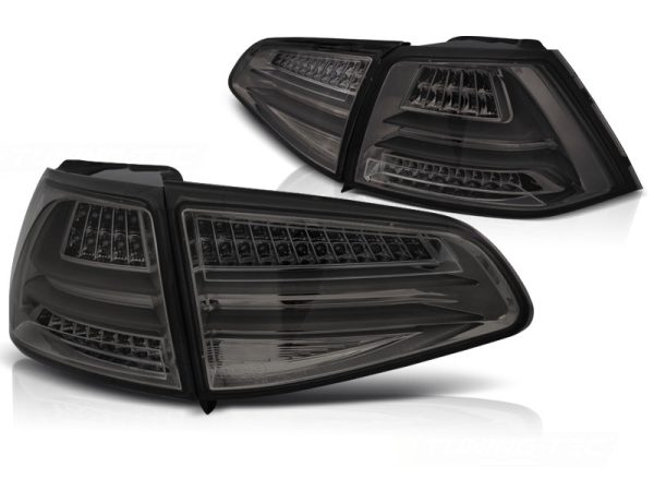 Baklykter VW Golf 7 13-17 Led Bar Smoke - Bilde 2