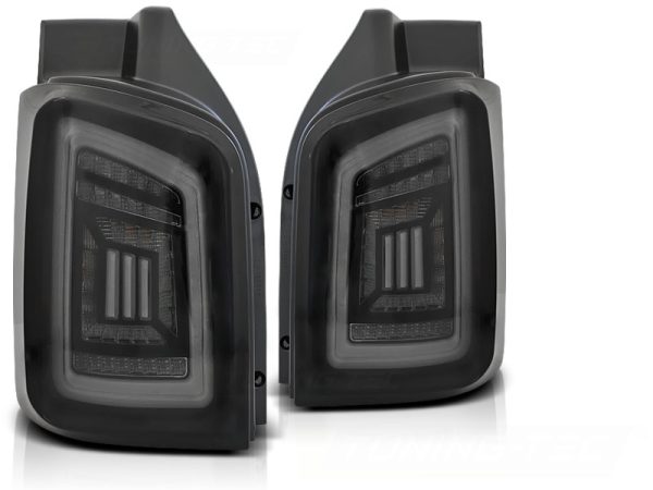 Baklykter VW T5 04.03-09 / 10-15 Led Bar Smoke Black White - Bilde 2