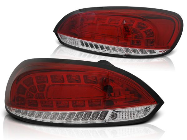 Baklykter VW Scirocco III 08-04.14 Led Red White - Bilde 2