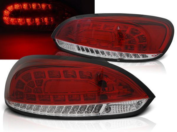 Baklykter VW Scirocco III 08-04.14 Led Red White