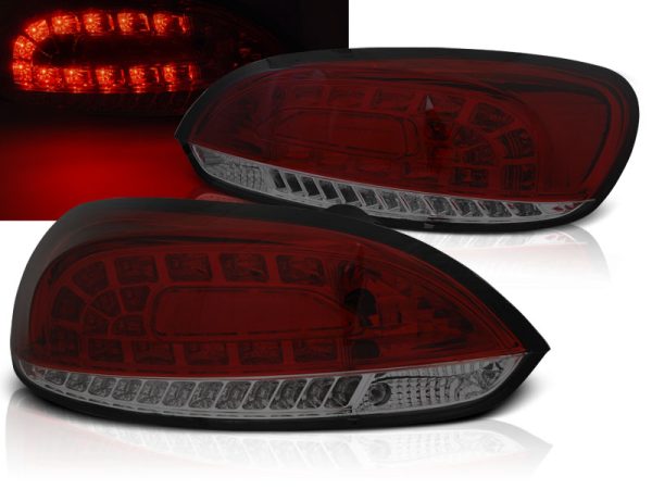 Baklykter VW Scirocco III 08-04.14 Led Red Smoke