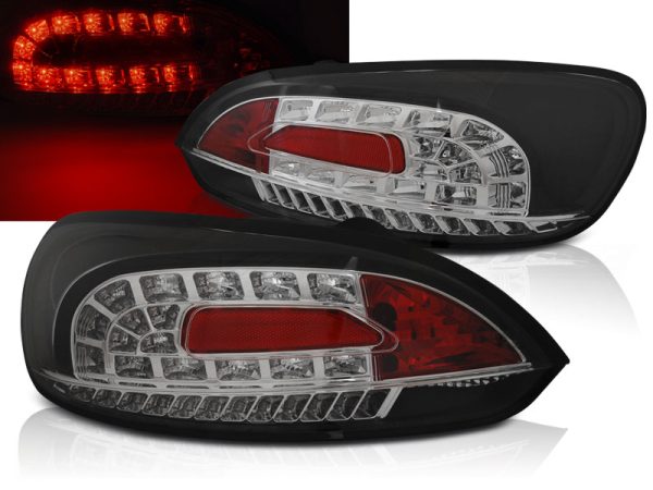 Baklykter VW Scirocco III 08-04.14 Led Black