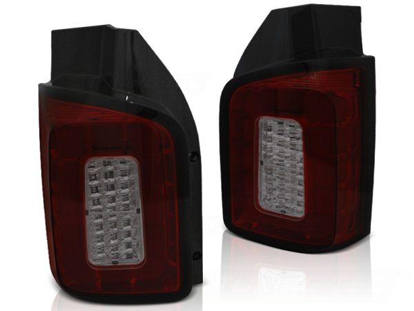 Baklykter VW T6 15-19 Transporter Led Bar Red Smoke - Bilde 2