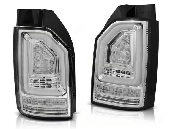 Baklykter VW T6 15-19 OEM Pære Led Bar Chrome Seq - Bilde 2