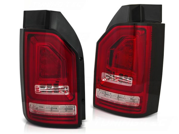 Baklykter Seq VW T6 15-19 OEM Led Led Bar Red White - Bilde 2