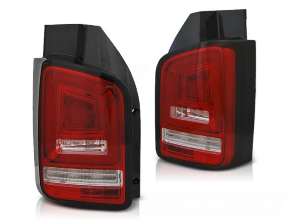 Baklykter VW T6 15-19 TR Led Bar Red White Seq - Bilde 2