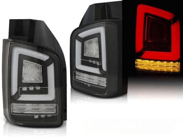 Baklykter VW T6 15-19 TR Led Bar Black Seq