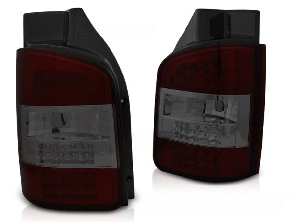 Baklykter VW T5 04.03-09 Trasnporter Led Red Smoke - Bilde 2