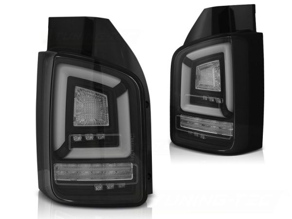 Baklykter VW T5 10-15 Led Bar Black Seq - Bilde 2