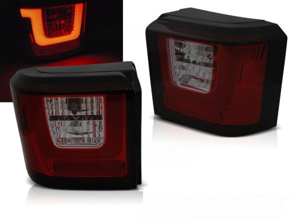 Baklykter VW T4 90-03.03 Led Bar Red Smoke