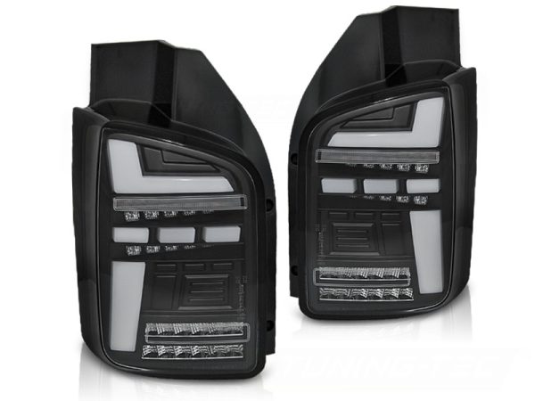 Baklykter VW T5 04.03-09 Black Full Led Seq Indikator - Bilde 2