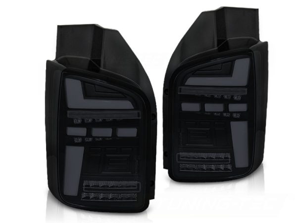 Baklykter VW T5 04.03-09 Black Smoke Full Led Seq-indikator - Bilde 2